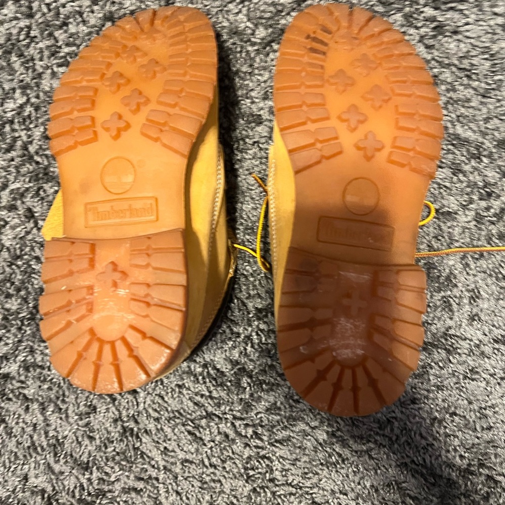 Timberland Kids Tan Lace-Up Boots - Picture 3 of 5